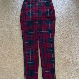 ZARA CUTE PLAID PANTS